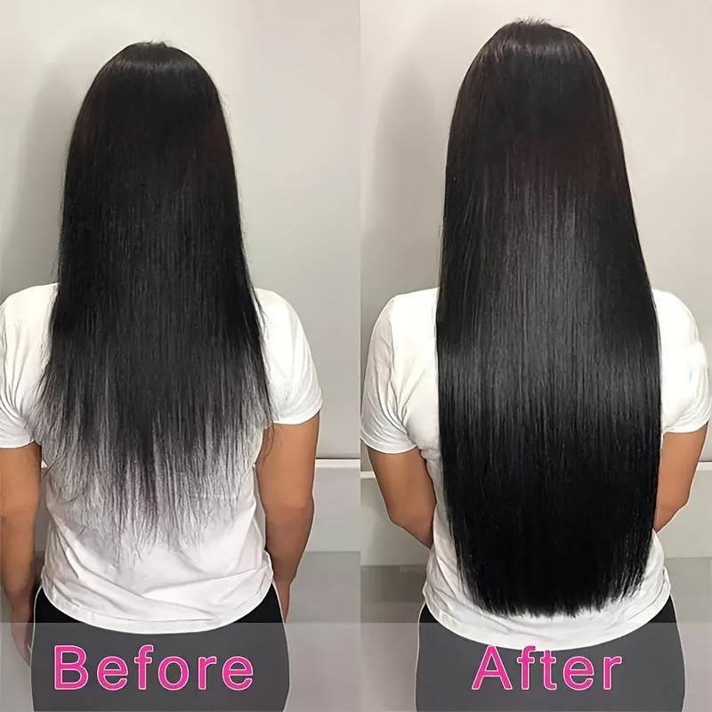 Straight Clip In Hair Extensions Real Human Hair Clip Ins Hair Extensions For Women 8pcs Clip On Hair Extensions 18 Clips Double Weft Brazilian Remy Natural Human Hair 120G